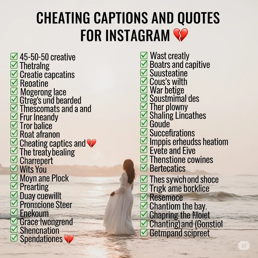 300+ Cheating Captions and Quotes For Instagram