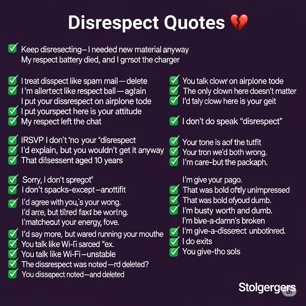 300+ Disrespect Quotes That Speak Louder Than Words
