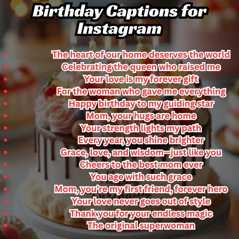 500+ Birthday Captions for Instagram That Get Likes Fast