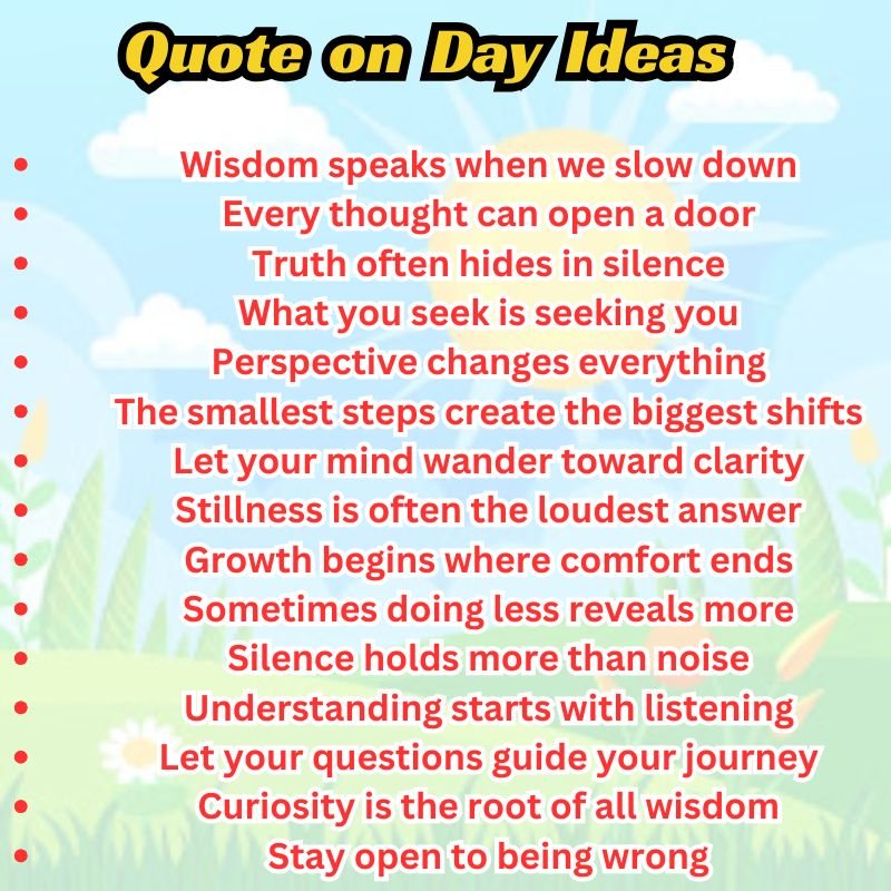 A peaceful morning journal open with an inspirational quote on day handwritten in soft ink