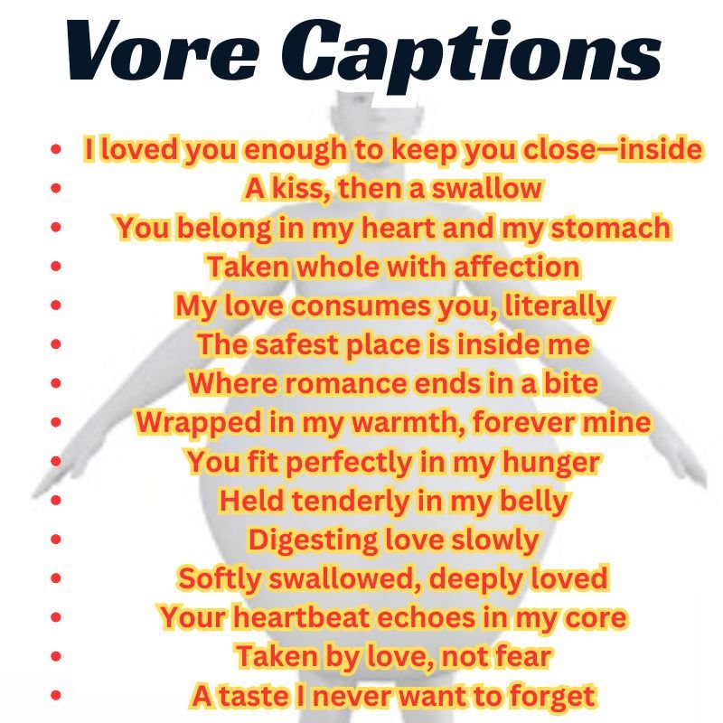 Romantic vore caption over soft pastel art, conveying emotional depth and poetic fantasy