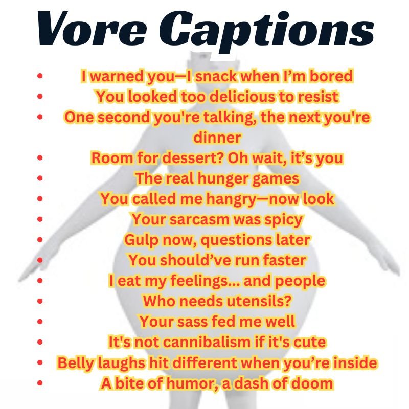 A shadowy forest with a mysterious silhouette, paired with a dark vore quote for storytelling content