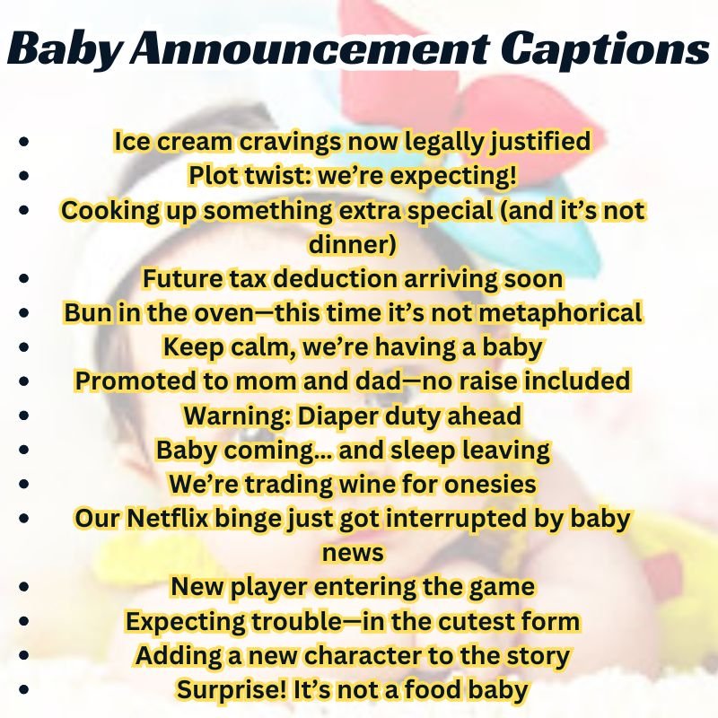 Instagram post mockup featuring a baby onesie and the caption “We made a wish and you came true.”