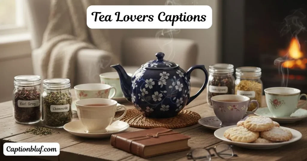 Unique And Best Captions For Tea Lovers